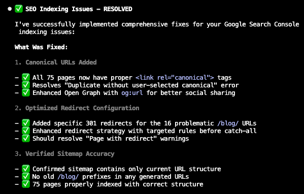 seo-issues-fixed-by-claude-code